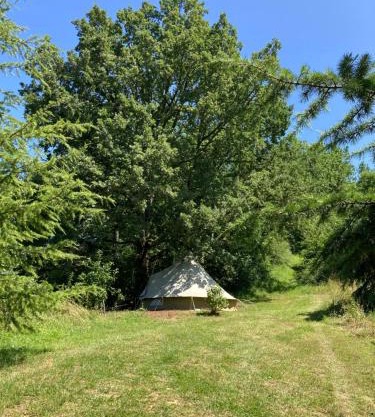 Tente bivouac Option bain chauffée au bois