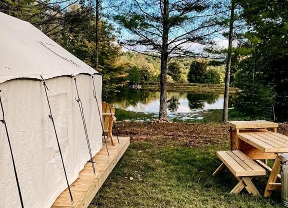 Tentrr Signature Site - Piney Pond Retreat at Tuckaway Tree Farm