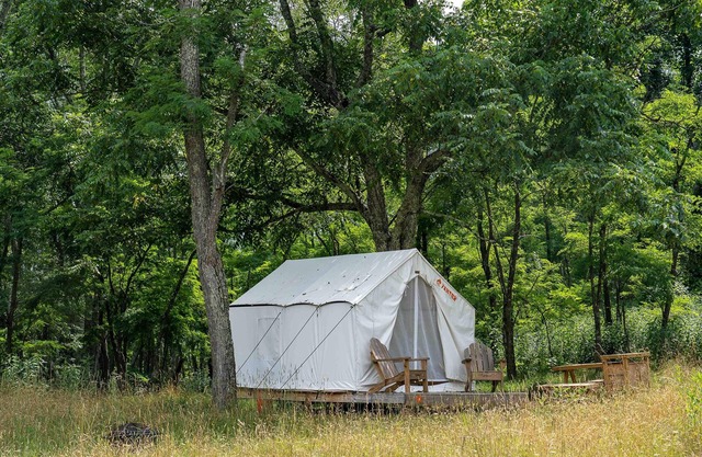 Tentrr State Park Site - WV Lost River State Park - Wooded Wilderness A - Single