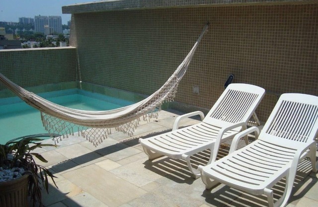 terrace with pool New Year's Eve and high season