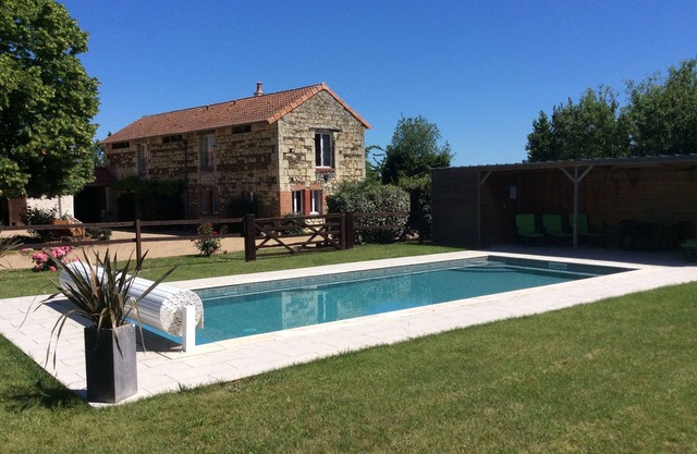 “The Barn” is our Gite Rental with Pool - Nearest City is Saumur