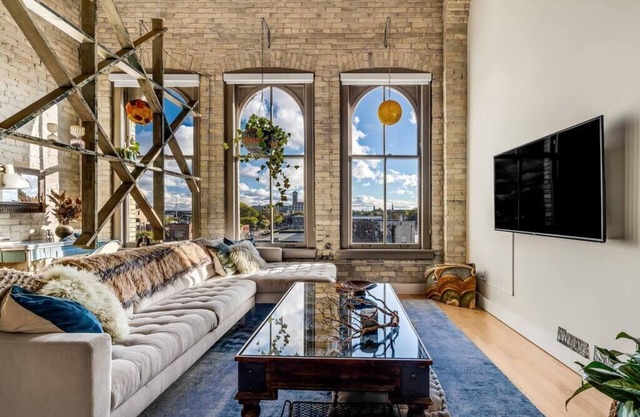 The Blue Goat | side by side vintage feel apts