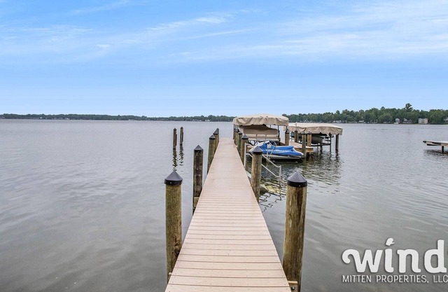 The Blue Rooster on Paw Paw Lake