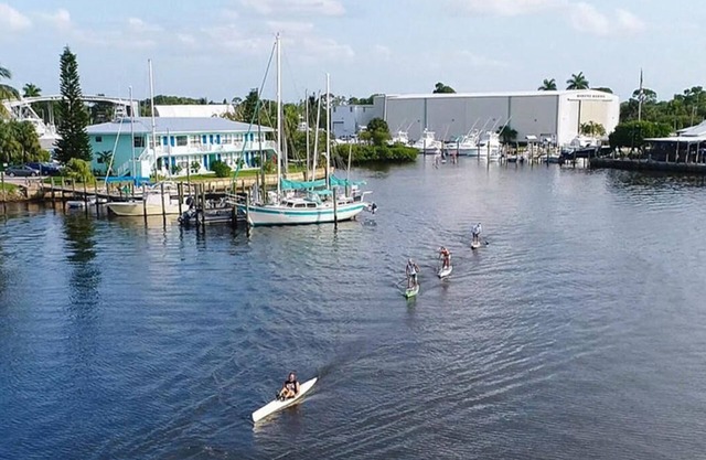 The Fish House In Historic Port Salerno - RV & Boat Trailer Parking Available!