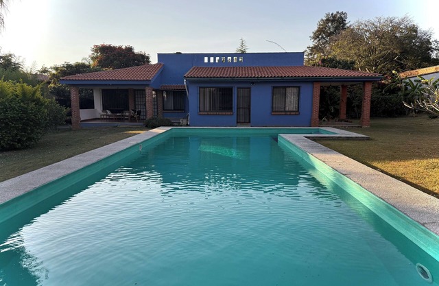 The House of Weiss, 10 minutes from the center of Tepoztlán.