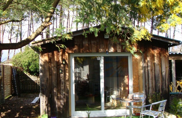 The little chalet under the mimosas