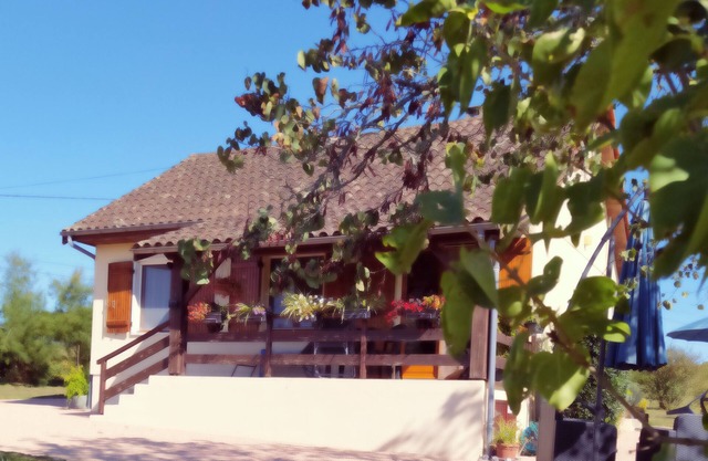 The little house in the Périgord countryside.