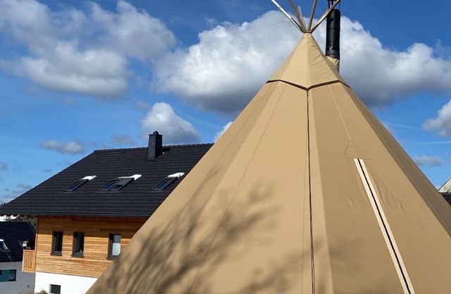 The nature pension with a heart in the Ore Mountains