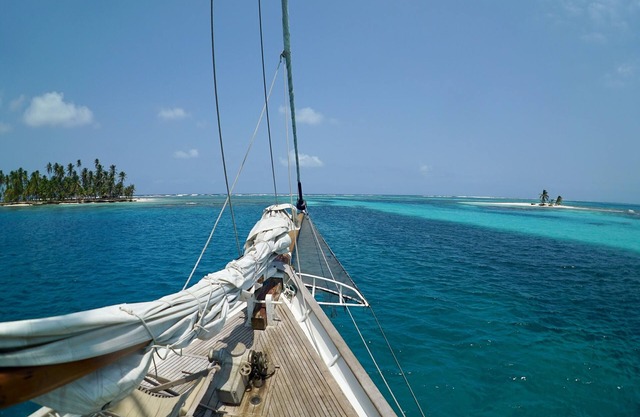 The only boat in San Blas that also played in movie Pirates of the Caribbean!