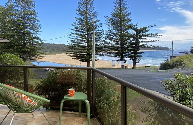 The perfect place where you can have your morning coffee with a side of beach
