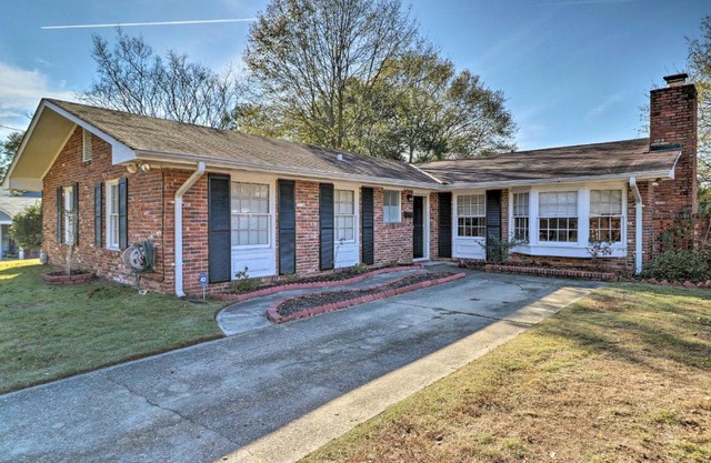 The Ranger House Columbus Home Fenced Backyard