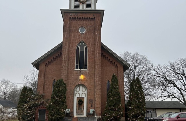 The Storybook Church. Beautiful vintage brick church built in 1878.