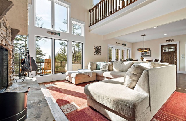 The Waterman | Lakefront Luxury with Hot Tub & Dock!