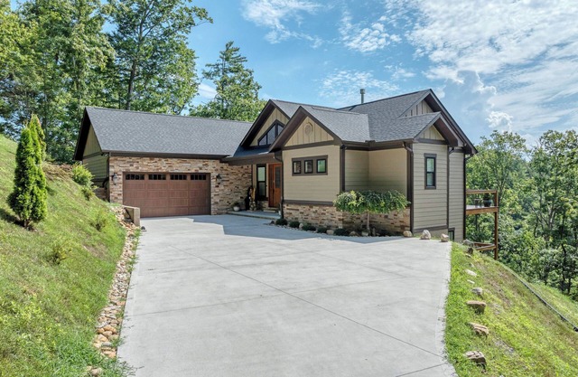 This amazing home has so much to offer ! located near the Great Smoky Mountains
