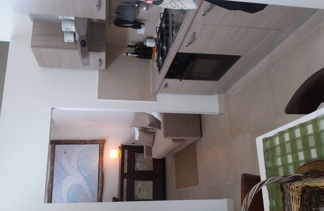 three-room ground floor with outdoor area Pergola barbecue and private parking