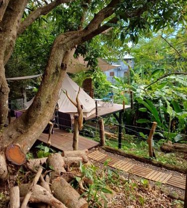 Tipi camping