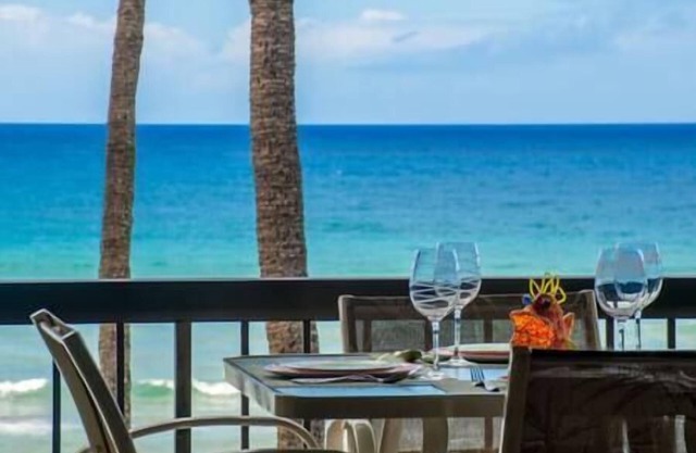 Top floor oceanfront 2 bedroom condo, with expansive views