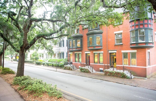 Top Floor Row Home Looking Out Over Forsyth Park by Lucky Savannah