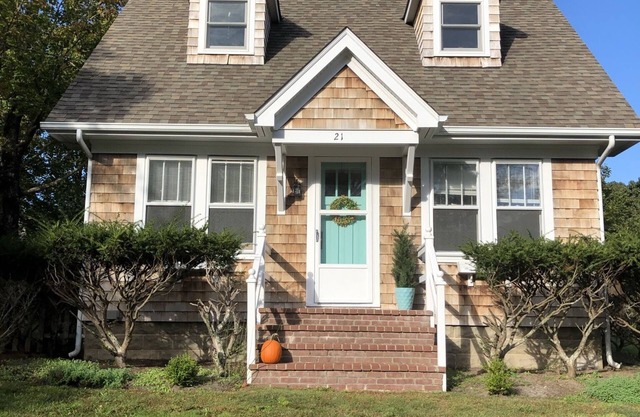 Totally restored charming Sunny Hamptons home with heated salt water pool.