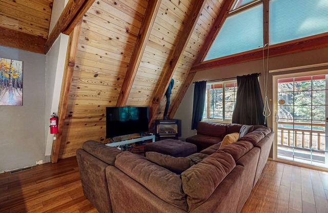 Tranquil Family-Friendly A-Frame Cabin with Big Backyard, Deck, & Gas Grill