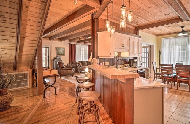 Tranquil Smoky Mountain Cabin with Porch and Fire Pit