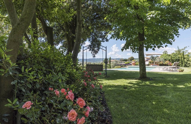 Tuscan house with big patio, private pool, garden, wheelchair- and pet-friendly