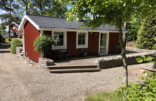 Two houses in one - in wonderful nature and right on the seafront
