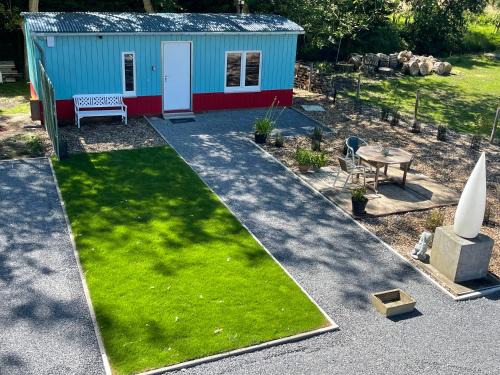 Uniek Tiny house nabij de kust in mooie polders
