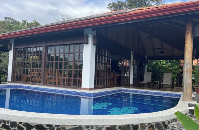 Unique Bali style villa with incredible views. A nature lovers paradise!