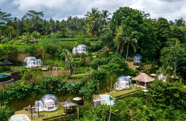 Unique Bubble Dome Ubud with private pool
