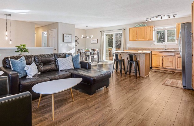 Updated, Open 3 bedroom at the Foot of the Rock!