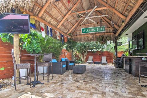 Upscale Home with Hot Tub Walk to Pompano Beach!
