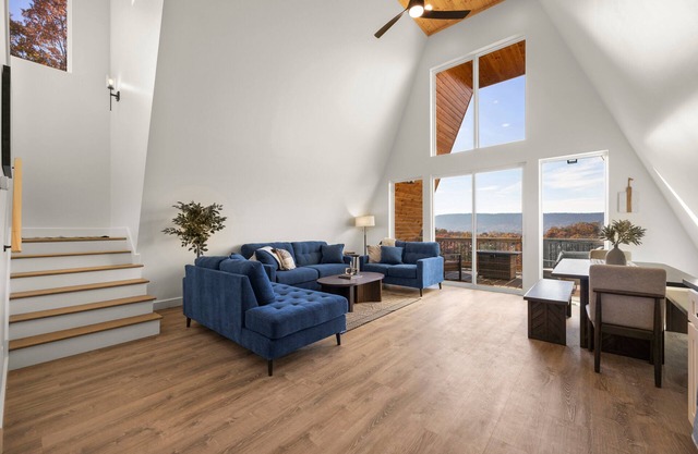 Urban Vista | Modern A-Frame | Mtn Views + GOATS!