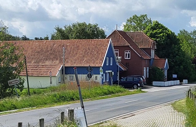 Urlaub im blauen Haus