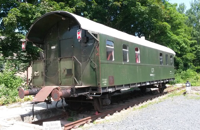 Vacation in a historic railway wagon