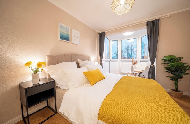 Vacation apartment Deichblick. Close to the beach and with sauna.
