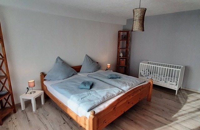 Vacation apartment (80sqm) with oven and fully equipped kitchen