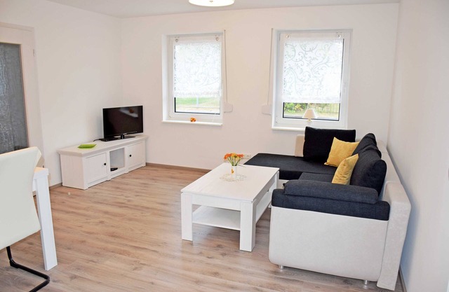 Vacation apartment with terrace facing Baaber Beek 03 - Baaber Ferienwohnungen zwischen