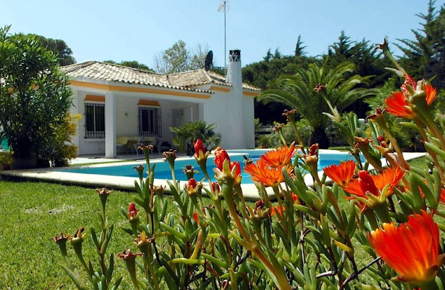 Very comfortable vacation home with well-kept garden and private swimming pool.
