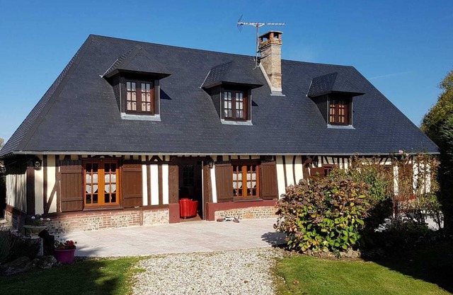 Vieille Maison Normande à Colombages