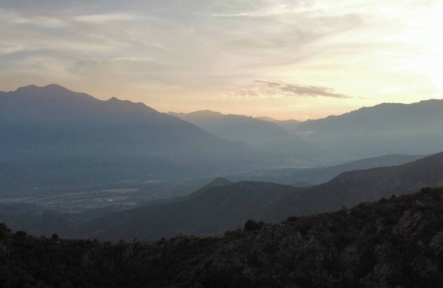 View of the mountains