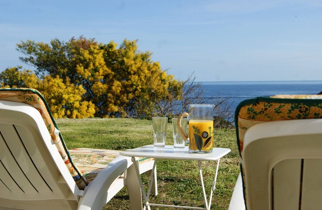 View on the Sea in Northern Corsican Cape
