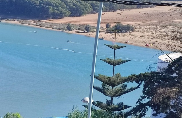 Villa Bousselhame Avec vue sur la mer à 5 Minutes de la Plage