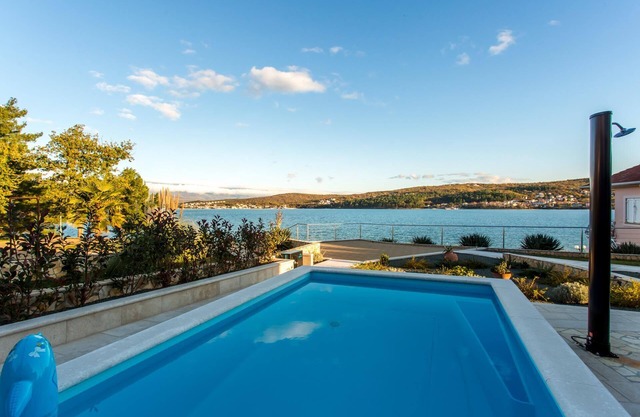 Villa Ema with Seaview, swimming pool, garage, BBQ & playroom
