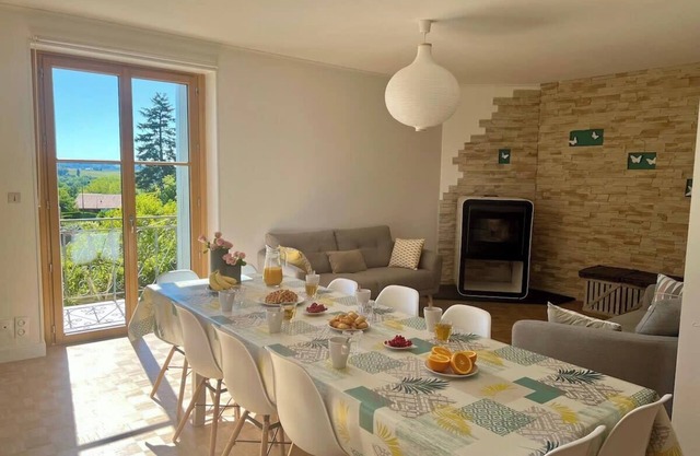 Villa La Baronnie - 11 pers - Proche Brive -Jardin
