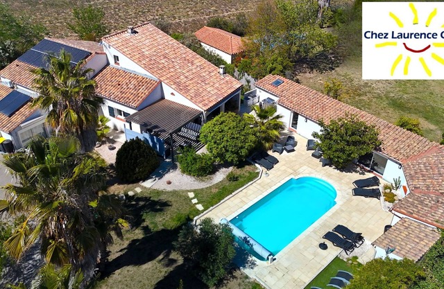 Villa Laurence Olivier 10 minutes from beaches