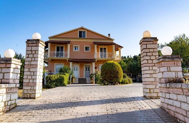 Villa Logas in Peroulades village, North Corfu.