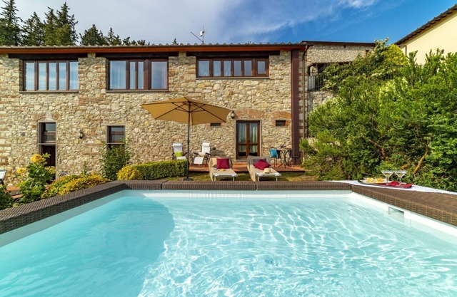 Villa San Giorgio, surrounded by greenery