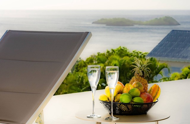 Villa sea view and reserve cousteau with mirror pool 5*