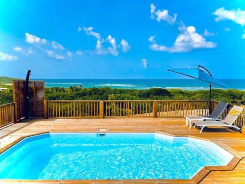 Villa spacieuse à Saint-François avec piscine privée